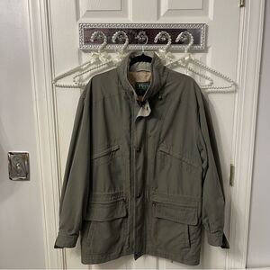 Vintage TT & CO. Men's Green Jacket